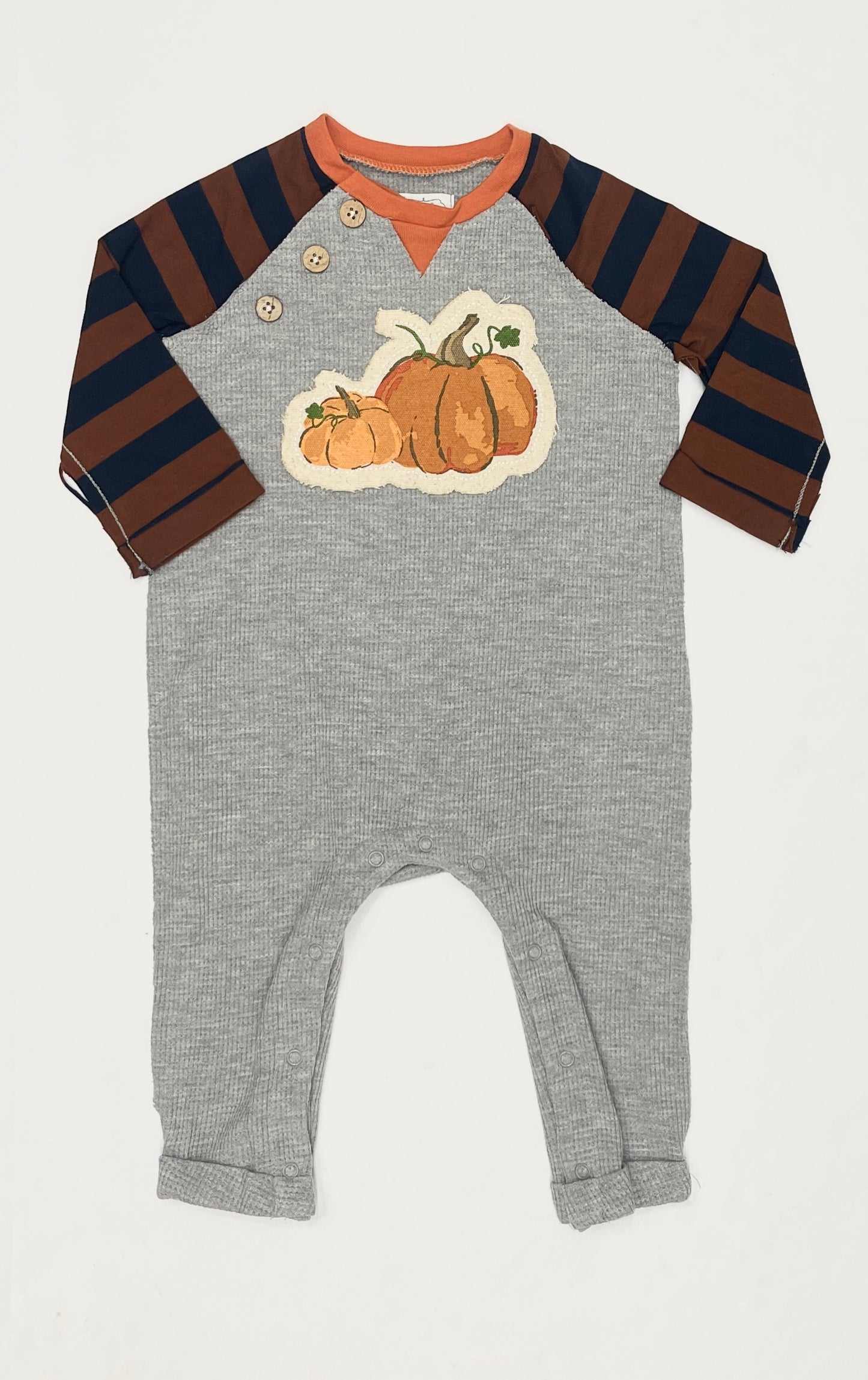 Mudpie Pumpkin Romper