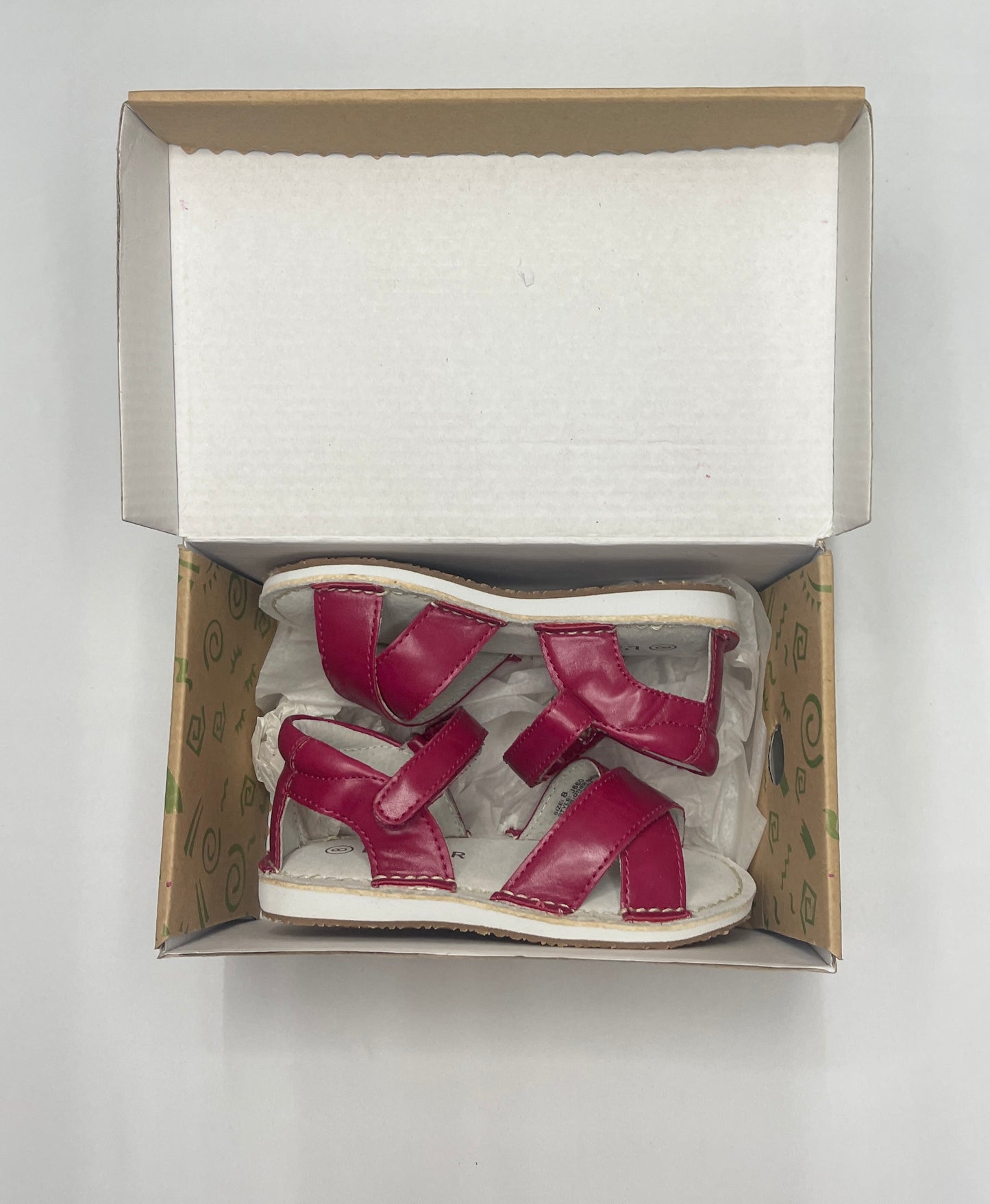 L’AMOUR Cross Strap Sandals