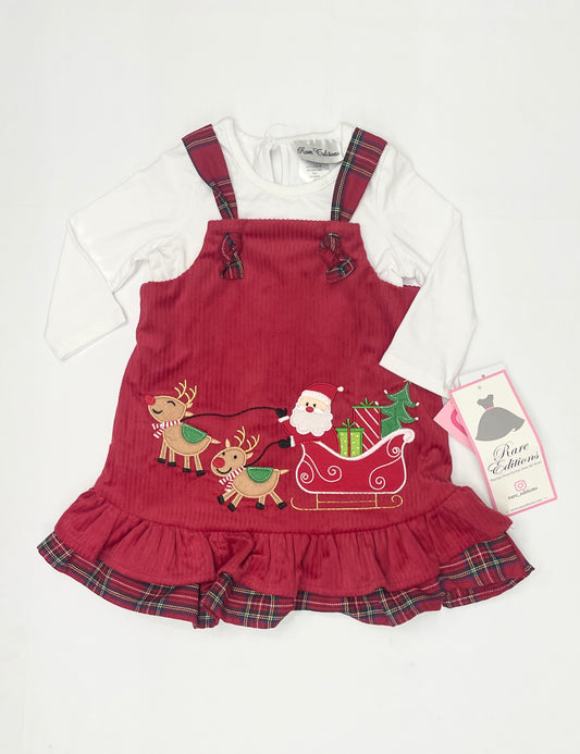Rare Editions Santa’s Sleigh Dress