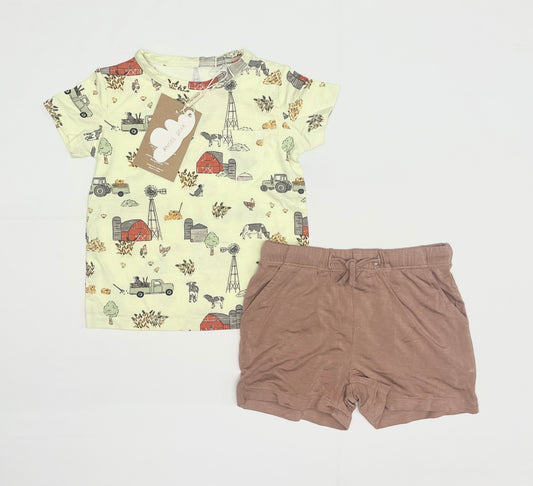 Angel Dear Farm Short Set
