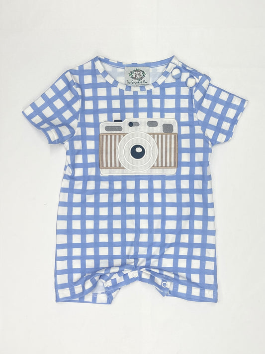 The Smocked Bear Romper