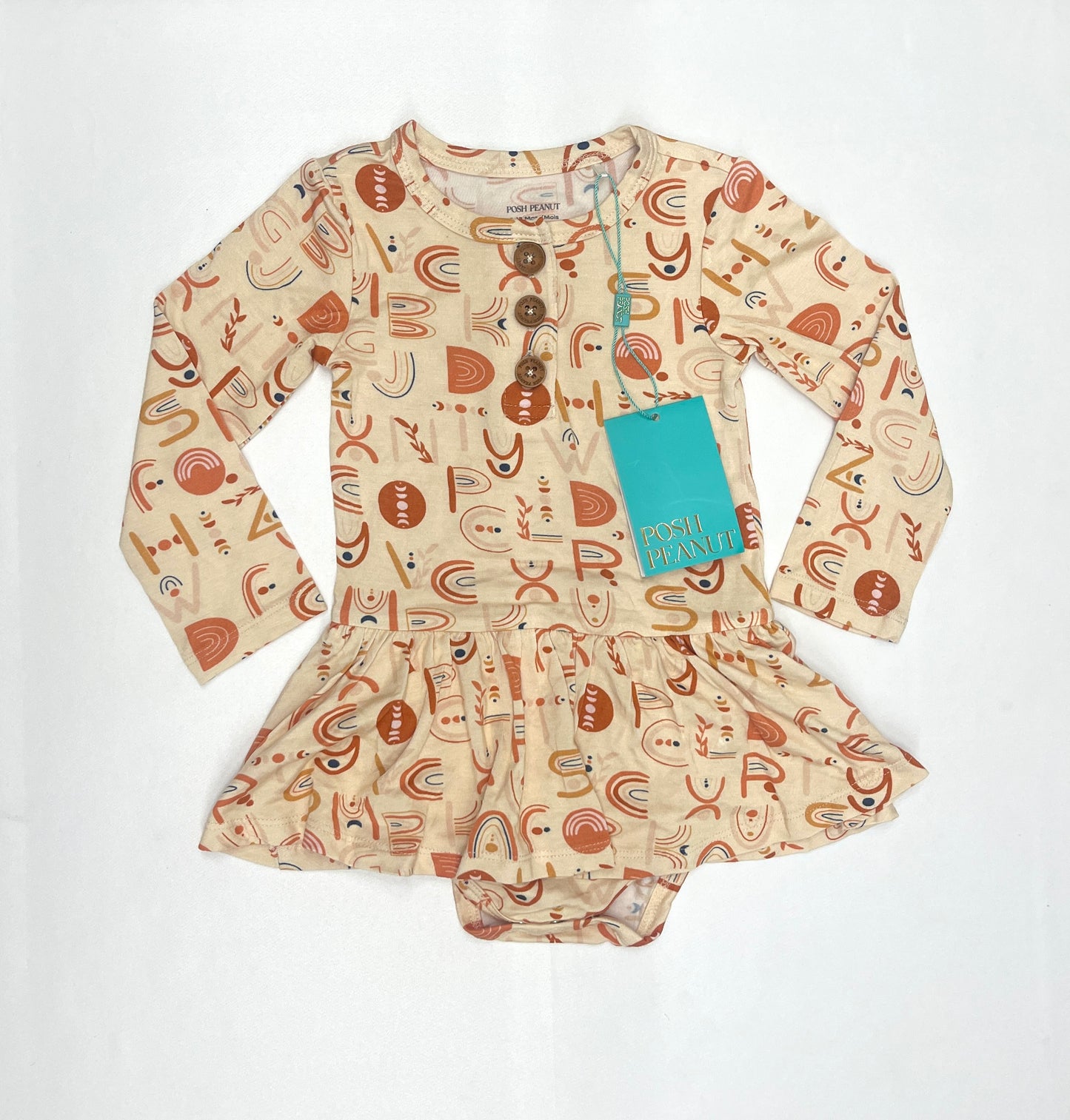 Posh Peanut Bodysuit Dress