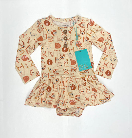 Posh Peanut Bodysuit Dress