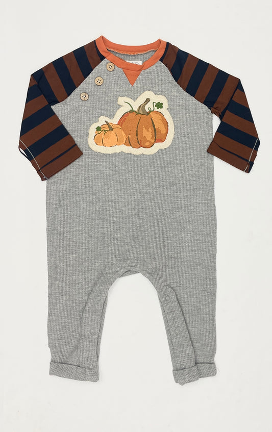 Mudpie Pumpkin Romper