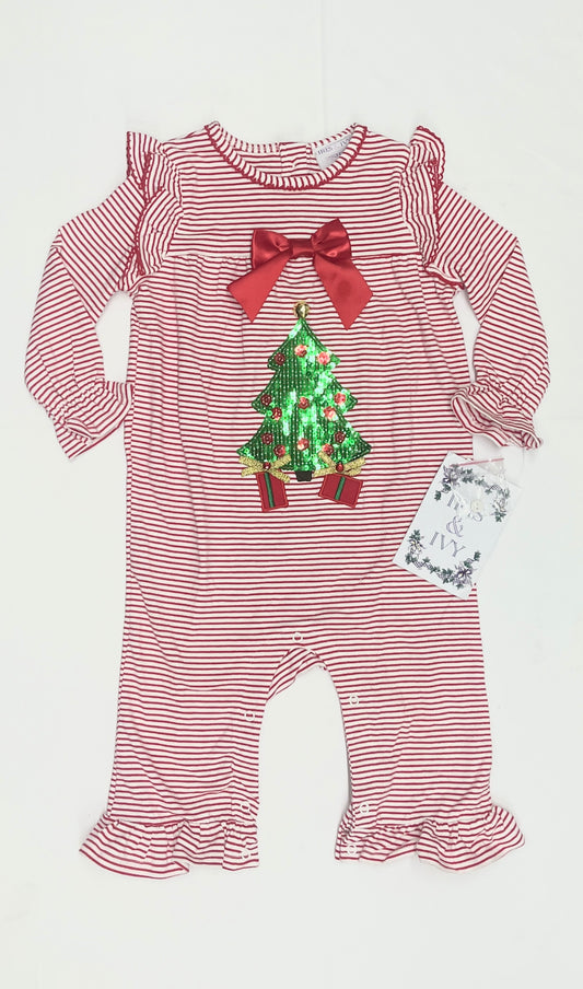 Iris & Ivy Christmas Romper