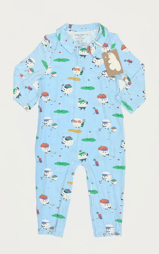 Angel Dear Golf Club Pro Polo Romper