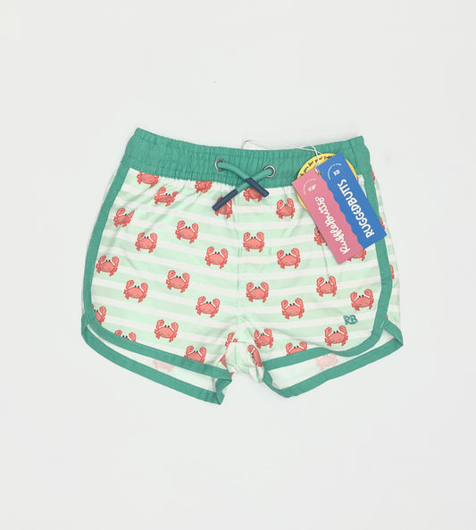 Ruffle Butts Boys Swim Trunks
