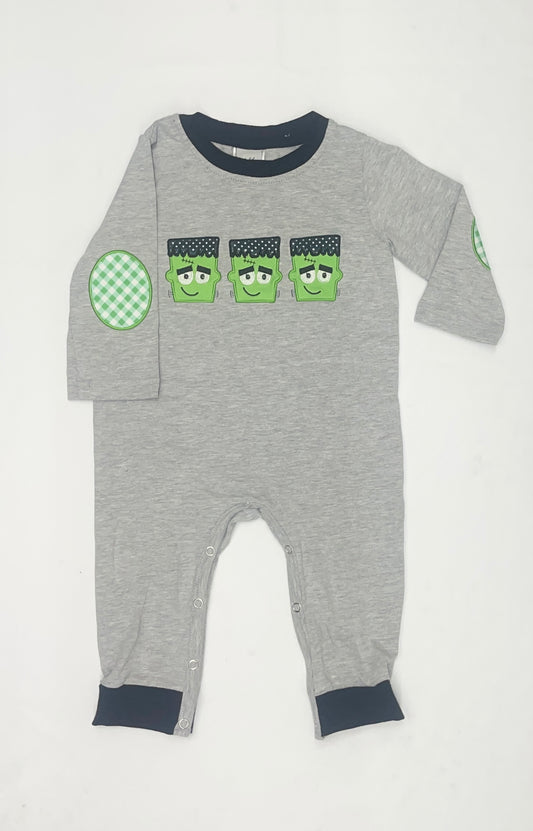 Dash of Glitter Frankenstein Romper