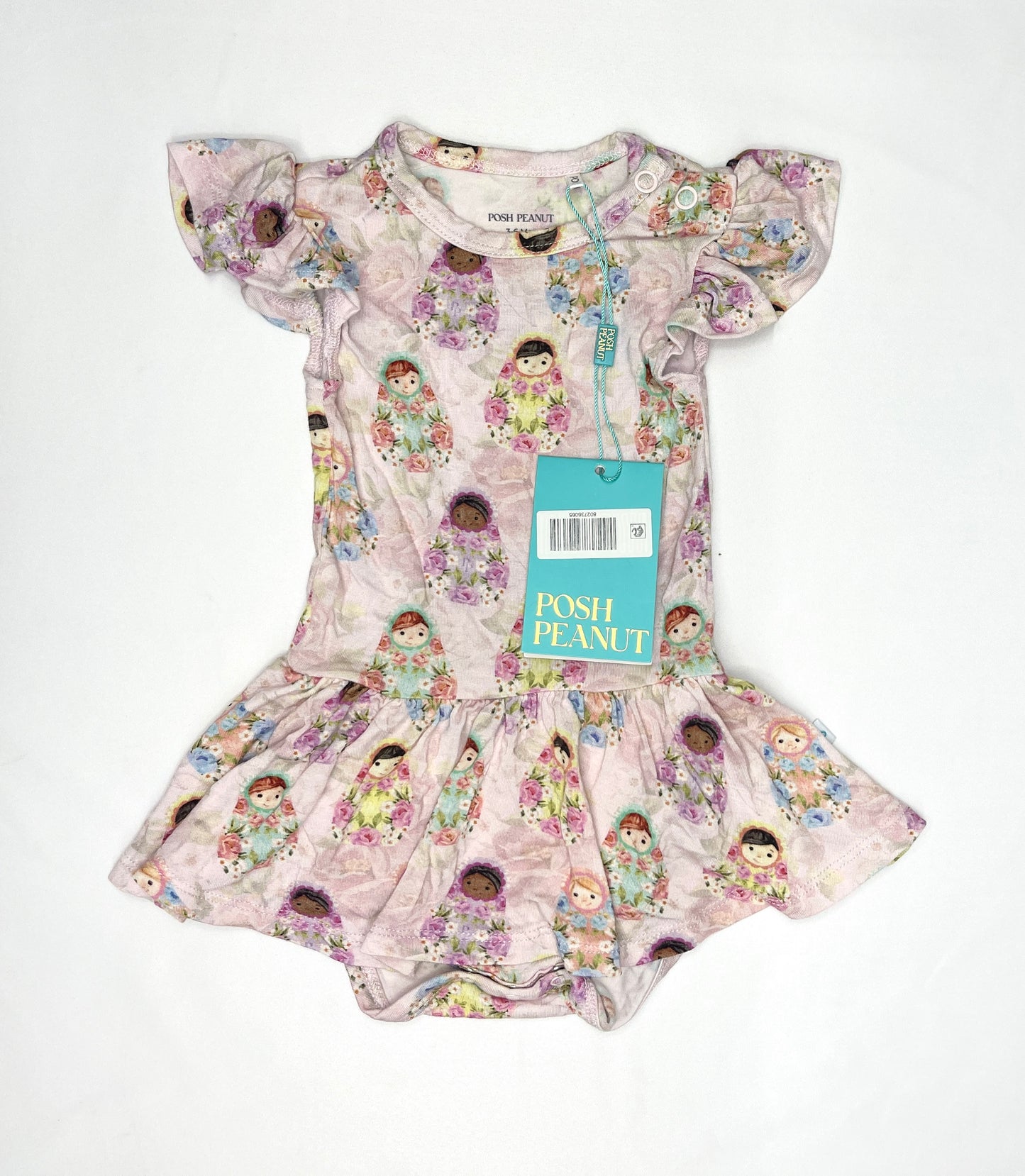 Posh Peanut Bodysuit Dress