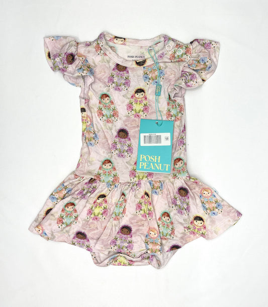 Posh Peanut Bodysuit Dress
