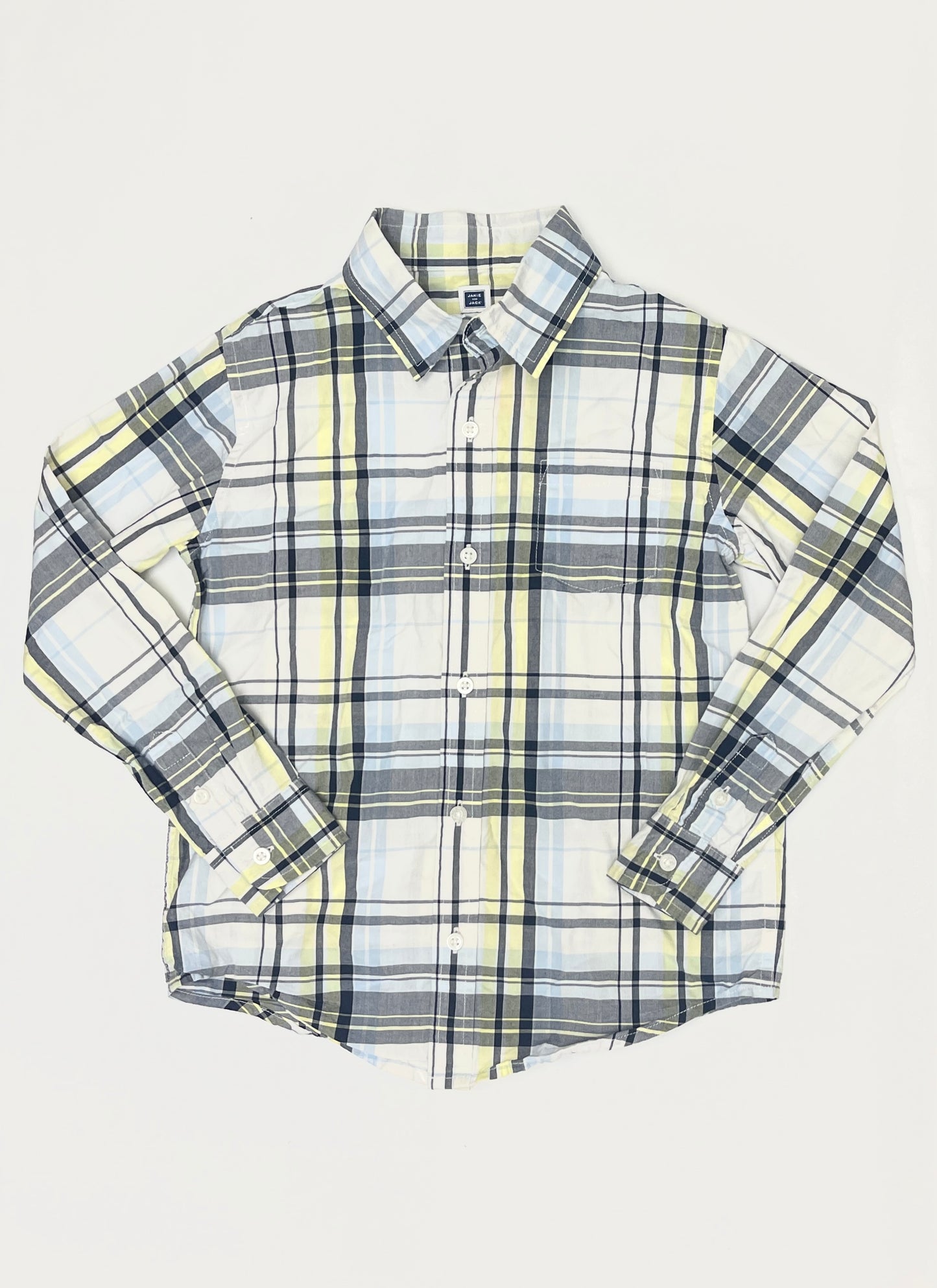 Janie and Jack Plaid Shirt