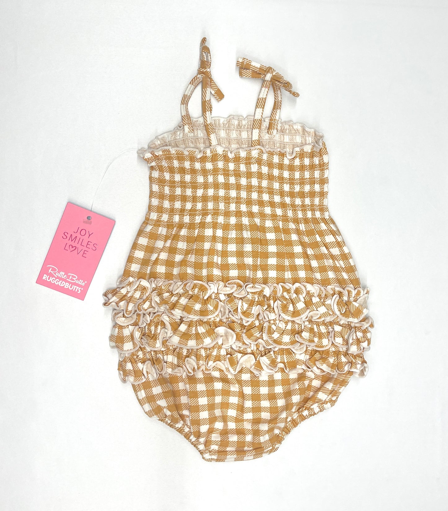 Ruffle Butts Tank Romper