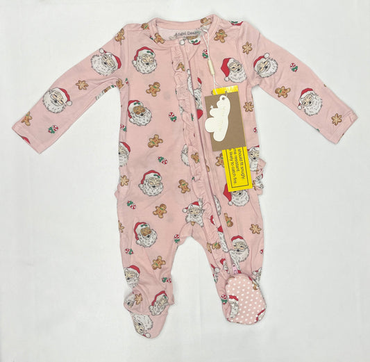 Angel Dear Santa Footed Sleeper