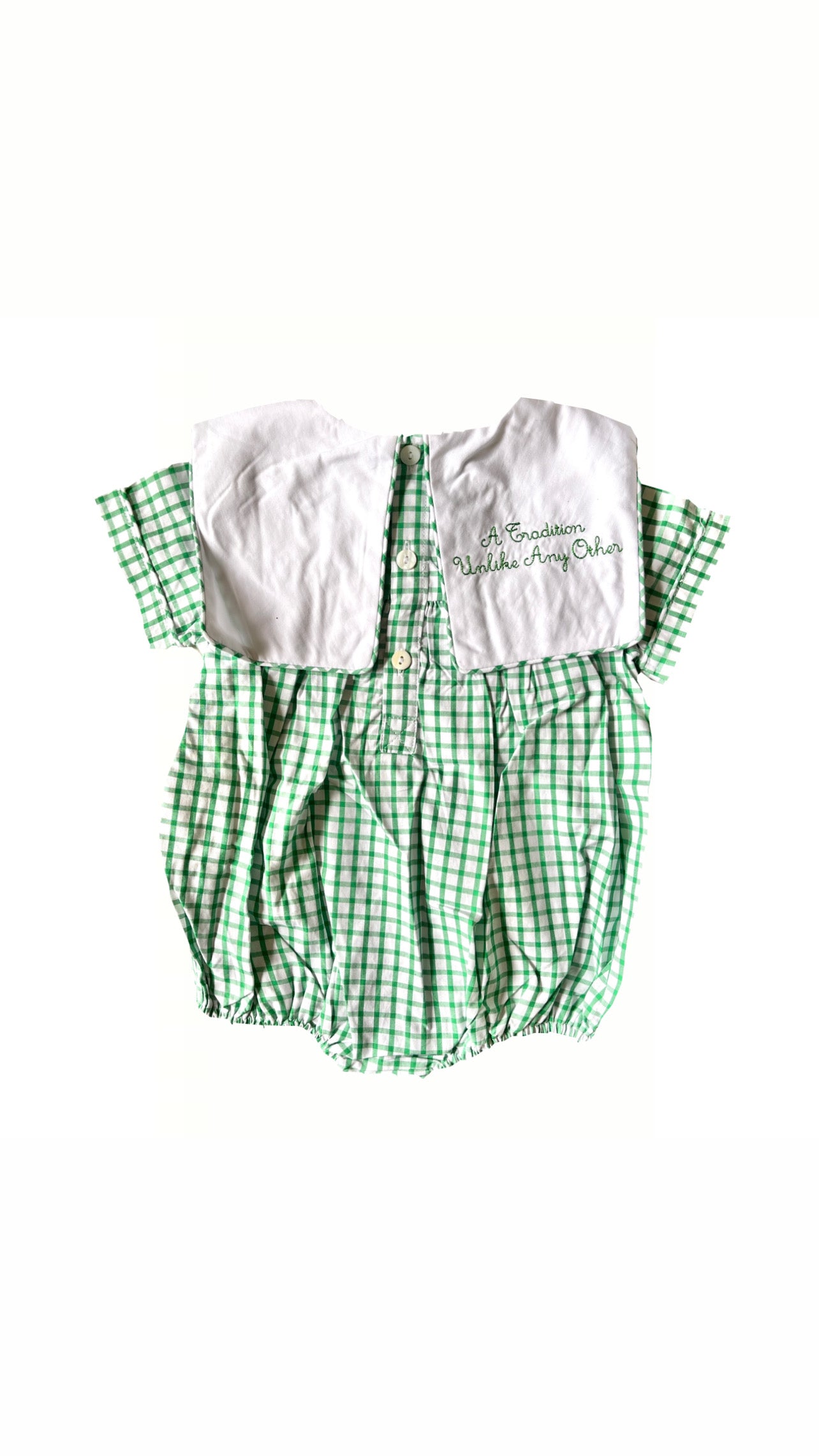 The Smocked Flamingo Boys Golf Romper