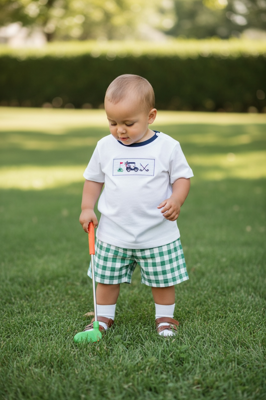 NWT boys 4/5t golf 2pcs