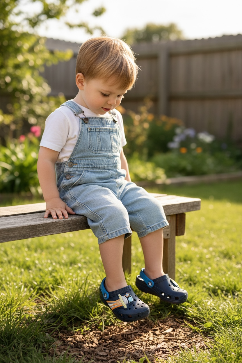 Toddler boy crocs